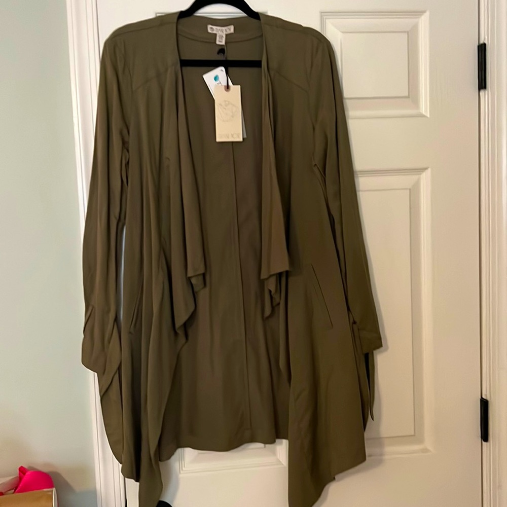 Elaine Rose long open blouse